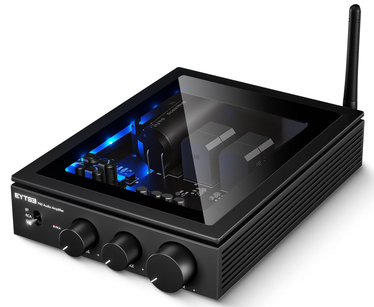 EYTSE P60 front panel showcasing clean controls for precise sound setup