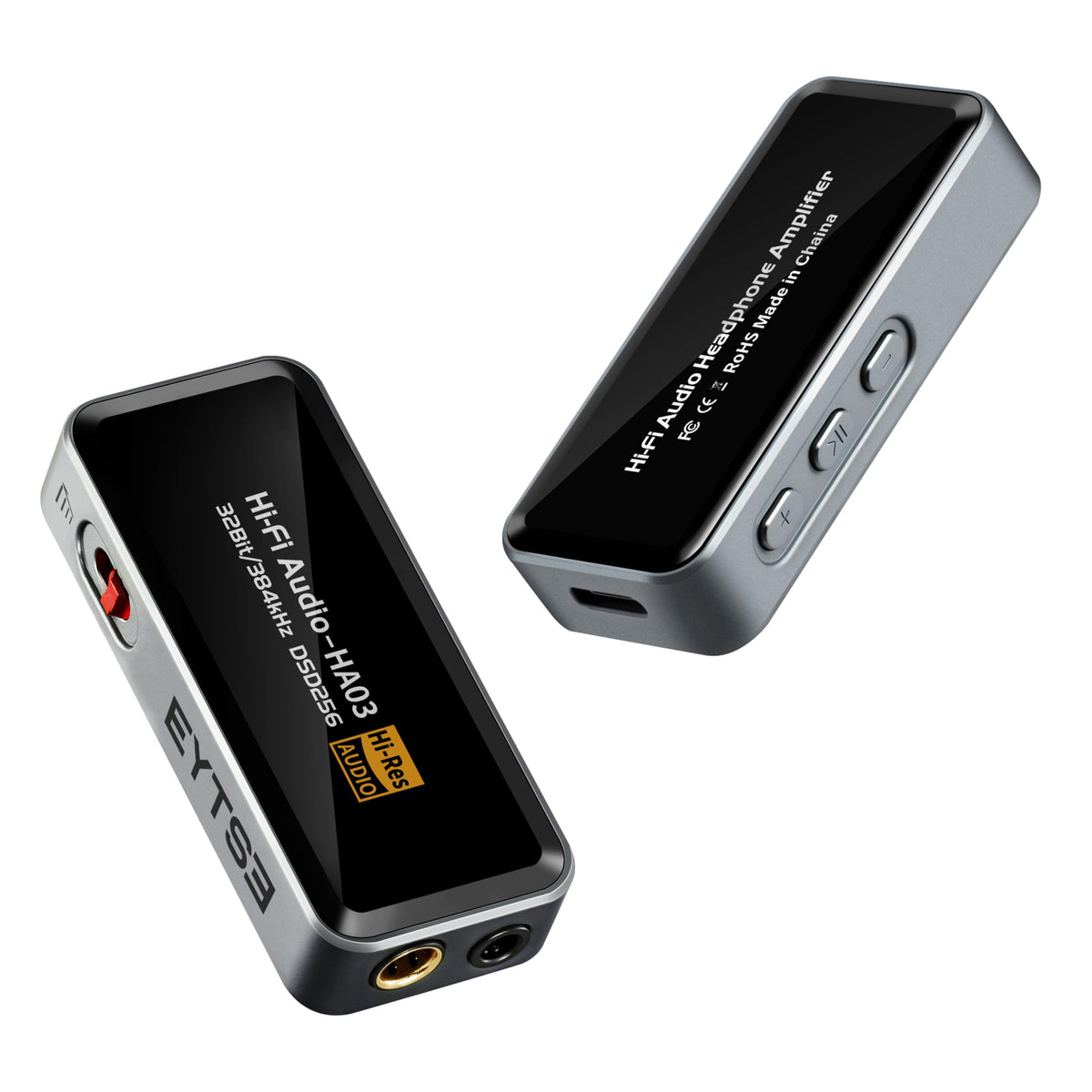 Compact, pocket-friendly EYTSE amplifier fits easily in bags and pockets