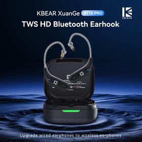 BT15 PRO's 2-pin plug-ready design enables quick IEM upgrades for wireless listening.
