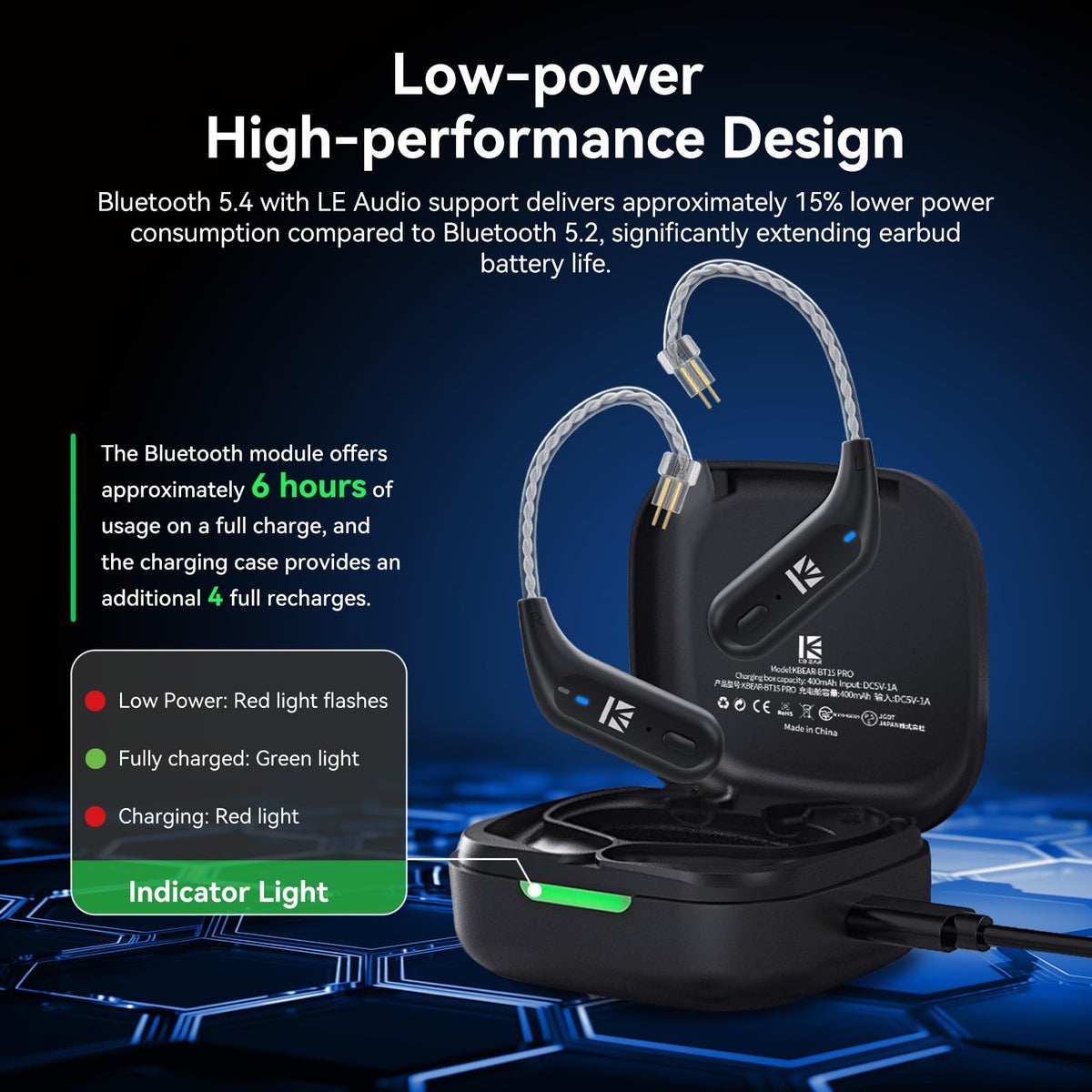 Enhanced wireless clarity improves everyday listening experiences.