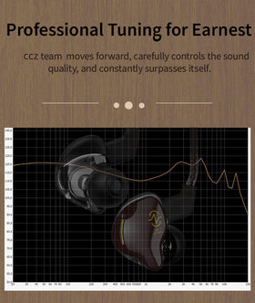 EZ EAR CCZ coffee bean earbuds in use to demonstrate secure fit