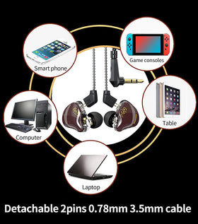 EZ EAR CCZ Coffee Bean USB-C earphones ultra-light at 2.3g per earbud.