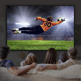 EZCast 2 4K output delivers crisp visuals on a larger screen.