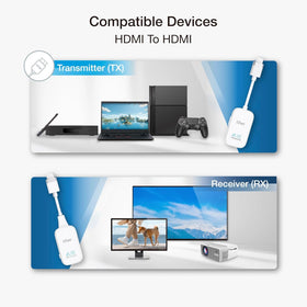 EZCast PS5 wireless display use case for console gaming without cables.