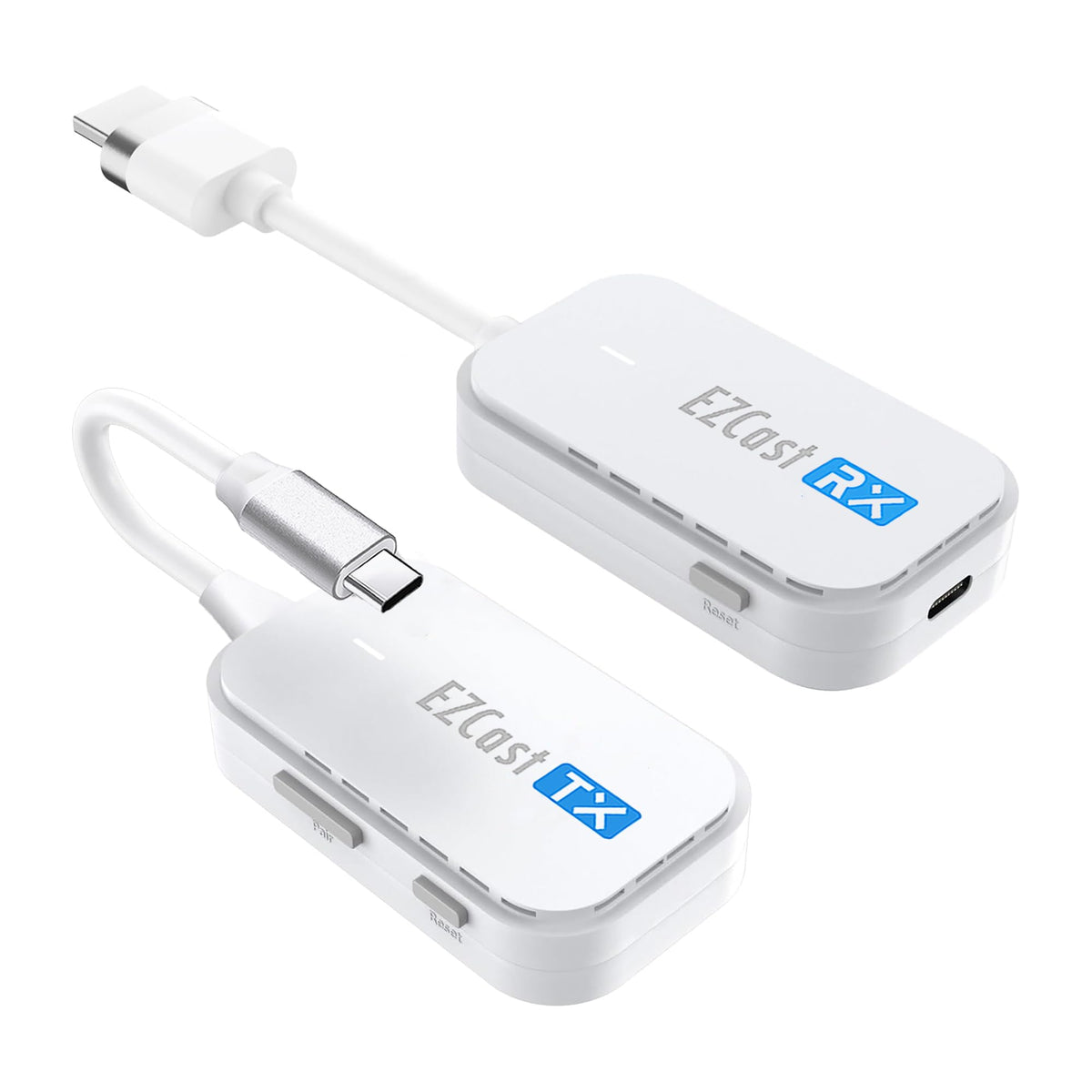 EZCast wireless USB-C HDMI transmitter enabling seamless TV screen sharing