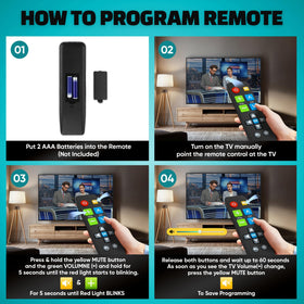 EZClicker big button remote battery compartment, easy to replace batteries.