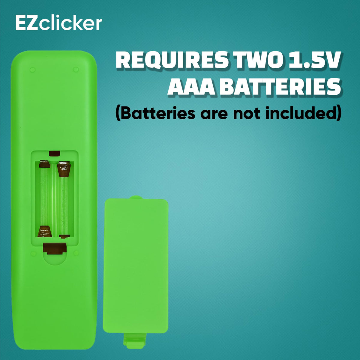 EZClicker LG green remote ideal as a thoughtful senior gift.
