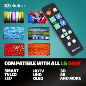 EZClicker remote compact design fits easily in your hand and pocket.