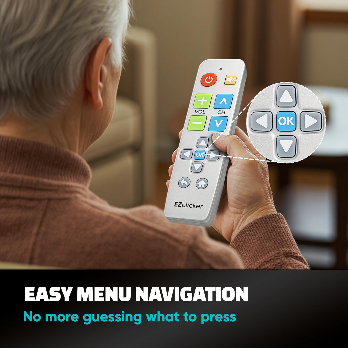 EZClicker remote batteries not included note