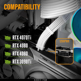 EZDIY-FAB 12VHPWR 2x6 connectors support native GPU ports.