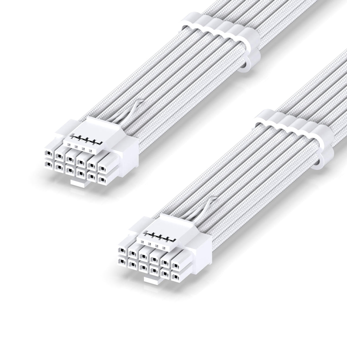 EZDIY-FAB PCIe 5.1 16-pin sleeved cable for a clean GPU power setup.