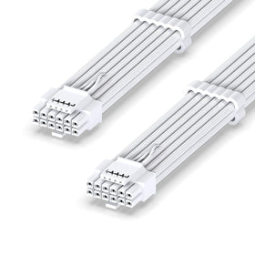 EZDIY-FAB PCIe 5.1 16-pin sleeved cable for a clean GPU power setup.