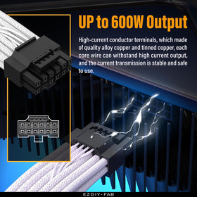 Direct PSU-to-GPU connection reduces cable clutter in builds.