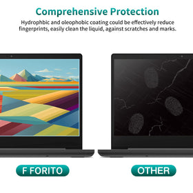 F FORITO 16-9 laptop screen protector fits compatible models smoothly
