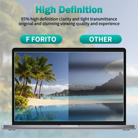 F FORITO hydrophobic coating repels fingerprints and moisture for easy cleaning.
