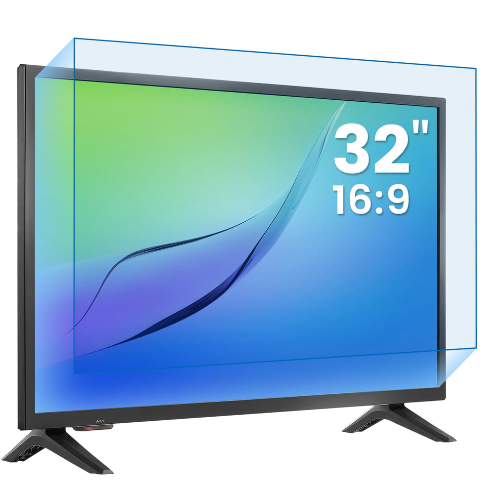 F FORITO 32in front-view screen protector with matte finish for glare reduction and clarity
