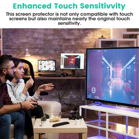 F FORITO touchscreen-compatible design maintains responsive touch on 32in TV
