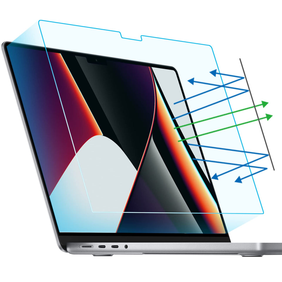 F FORITO anti blue light screen protector for MacBook Pro 16 reduces eye strain