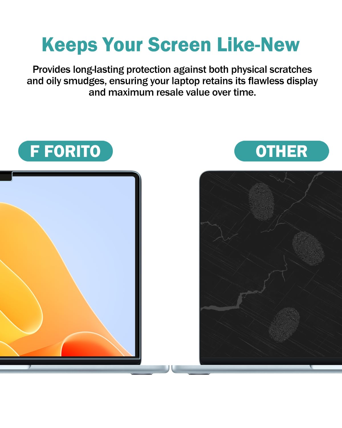 F FORITO cleaning kit image for bubble-free installation