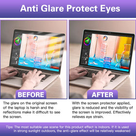F FORITO nano-silicone easy-install screen protector enables bubble-free application.
