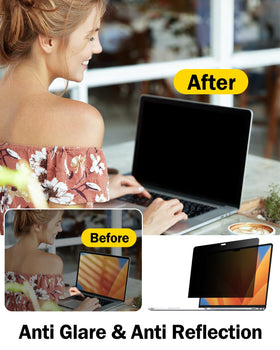F FORITO precise cutouts fit MacBook Air without interfering with ports.