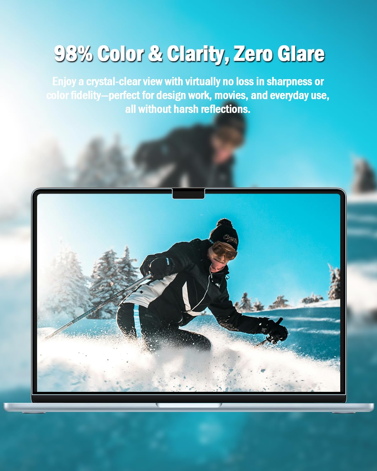 F FORITO retina clarity preserves color while reducing glare for sharp images