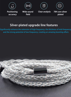 FAAEAL 2pin 0.75mm connector detail showing precise fit for KZ monitors