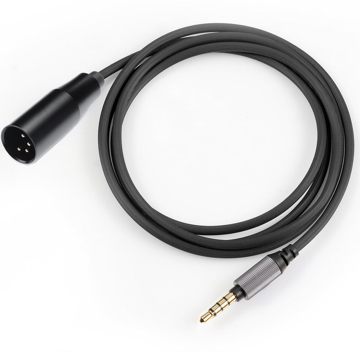 FAAEAL gold-plated 3.5mm plug detail for improved conductivity and low noise