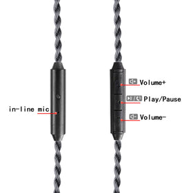 FAAEAL IEM Cable storage wrap demonstrating tangle-free packaging.