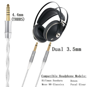FAAEAL monitor cable silver-plated conductors boost signal integrity and detail.