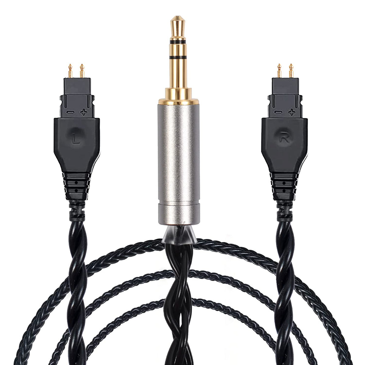 FAAEAL gold-plated plugs reduce contact resistance for hi-fi listening