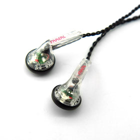 FAAEAL earphones worn in ear demonstrating comfortable secure fit