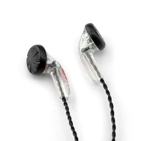 FAAEAL earphone next to coin showing compact lightweight scale