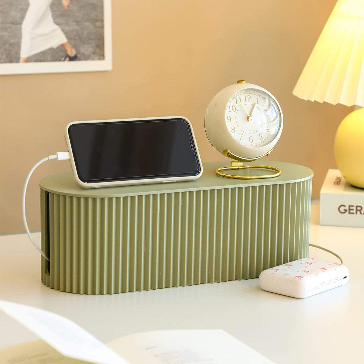 FABROK cable box small green packaging emphasizes ready-to-use kit.