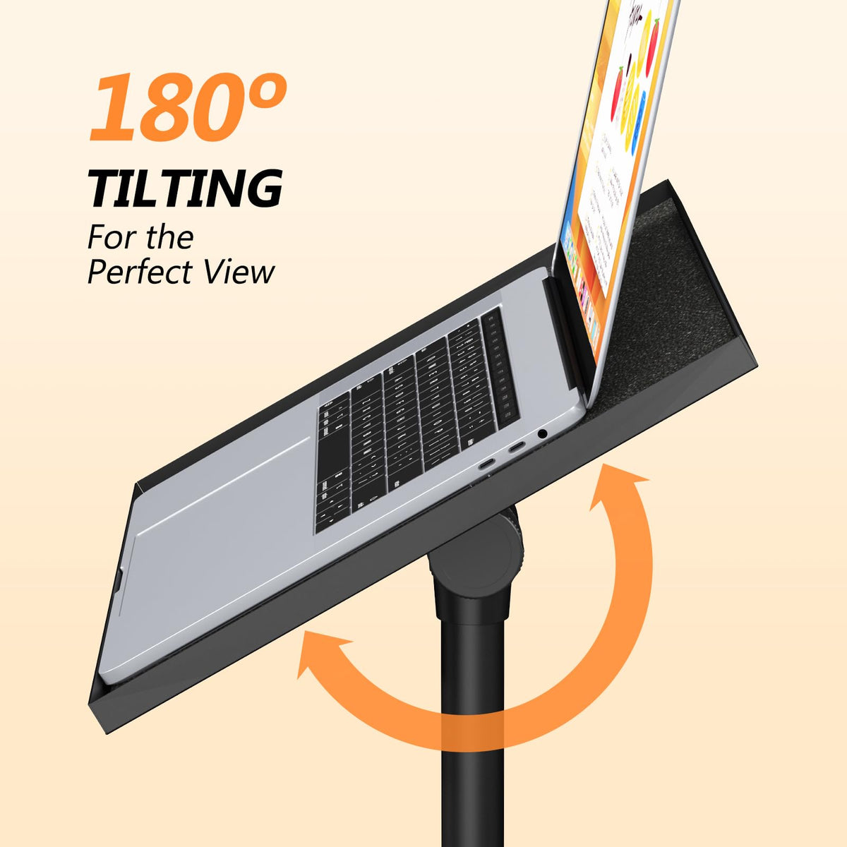 Facilife height adjustment showing telescoping post for precise positioning