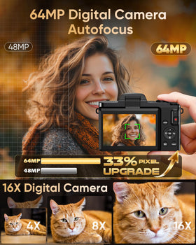 FACLAM camera with Wi-Fi for quick sharing and remote control