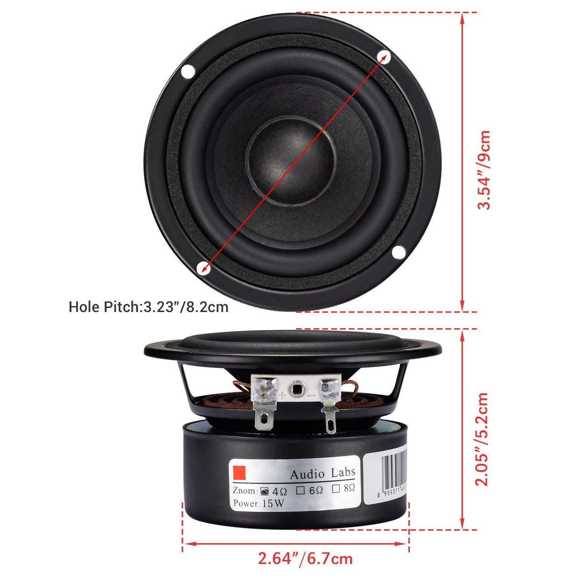 Facmogu anti-magnetic design reduces interference in compact enclosures.