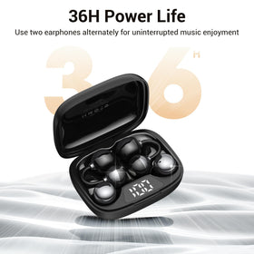 FADCAMELOS mini in-ear shown for side-sleep use offering comfortable low-profile fit
