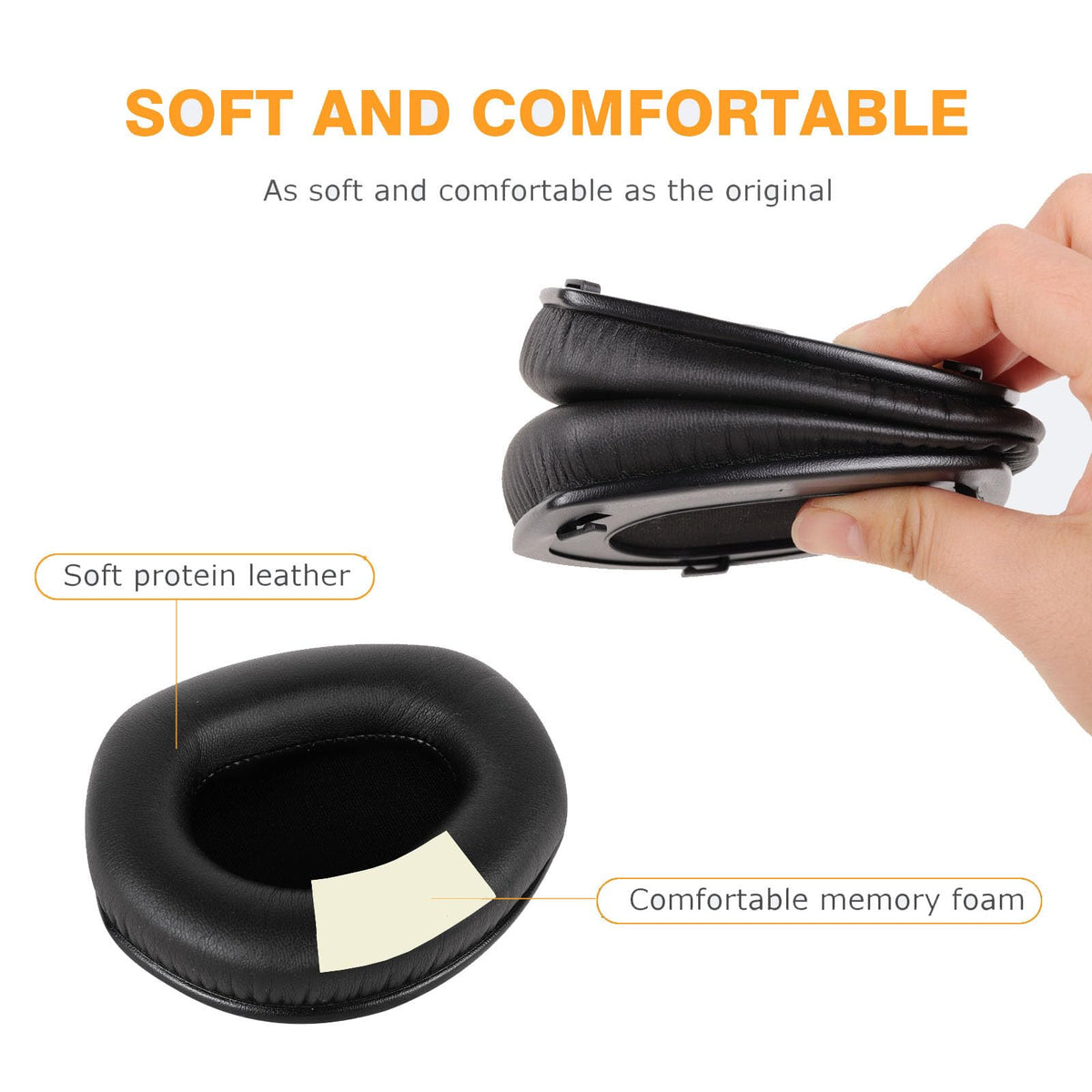 Fadmew renewal for old headphones refreshes worn cushions