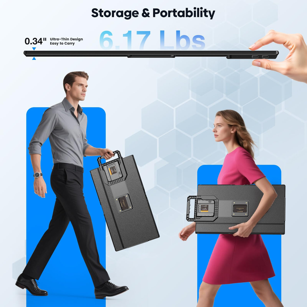 Fagomfer 24-inch compatible with Windows, macOS, Linux, PS5 for versatile use.