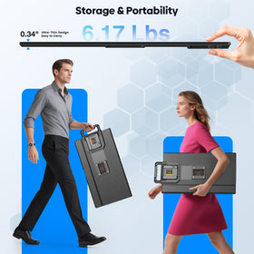Fagomfer 24-inch compatible with Windows, macOS, Linux, PS5 for versatile use.