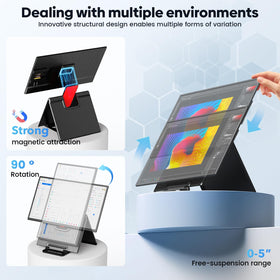Fagomfer 24-inch ultra-slim profile for easy travel and setup.