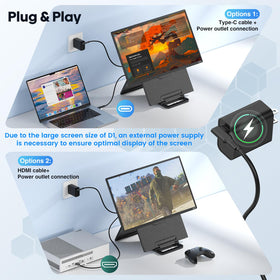 Fagomfer 24-inch USB-A expansion ports for extra device connections.