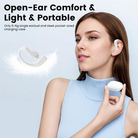 Faifxo ear-hook close-up showing soft silicone and comfort