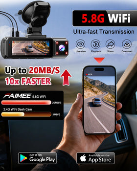 FAIMEE 24h parking monitor keeps an eye on the vehicle when parked