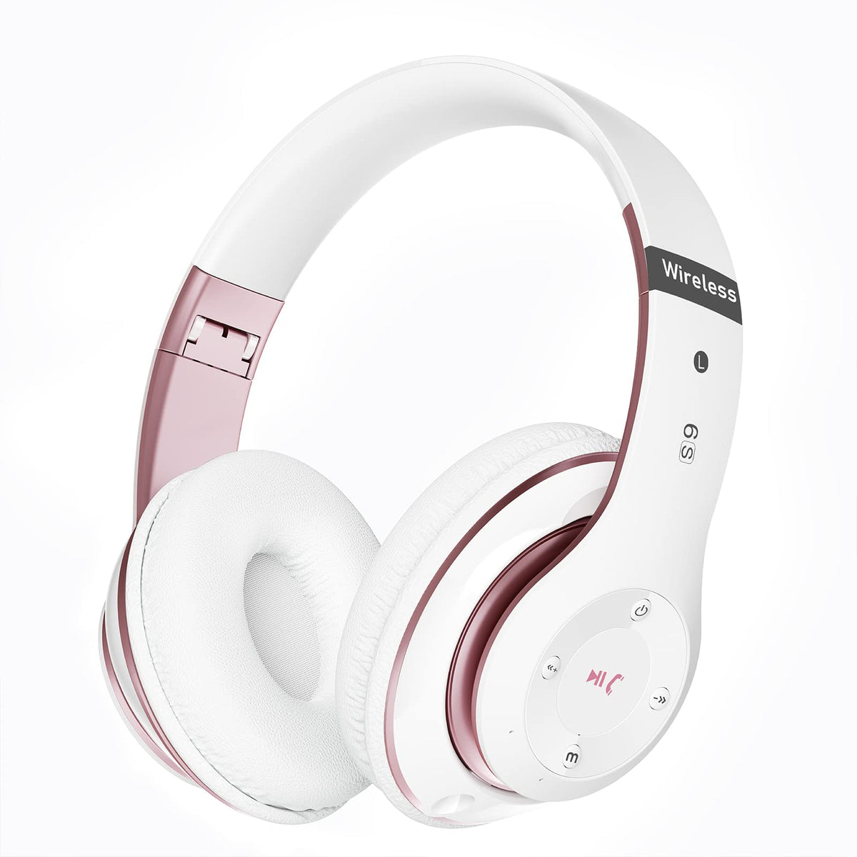 Falebare Bluetooth over-ear foldable headphones for easy travel and storage