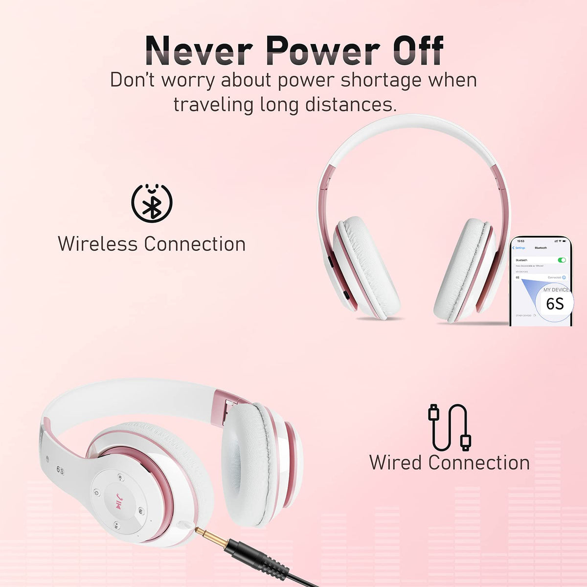 Falebare 40 hours of playback keep you in the moment longer.