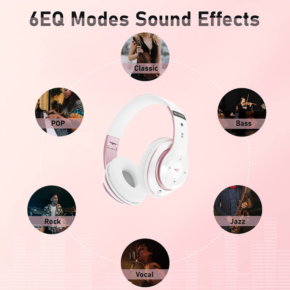 3.5mm wired option ensures uninterrupted listening.