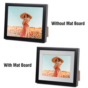 Falling in Art mat next to ruler showing exact 11x14 scale for accurate sizing