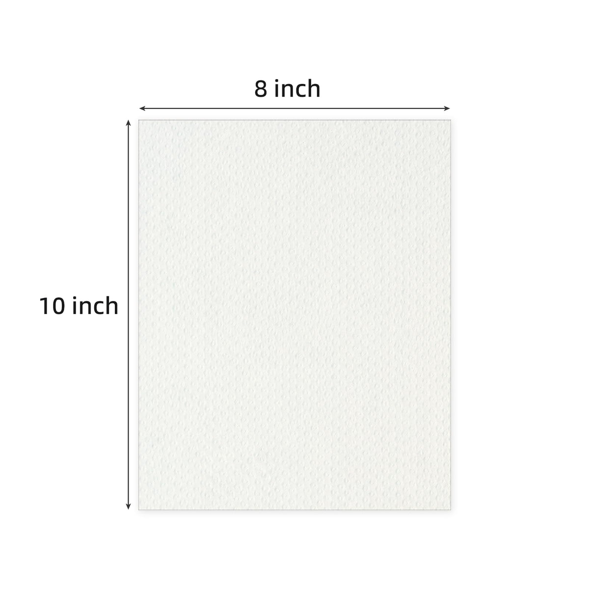Falling in Art white-back mat board suitable for marker drawings and presentations.